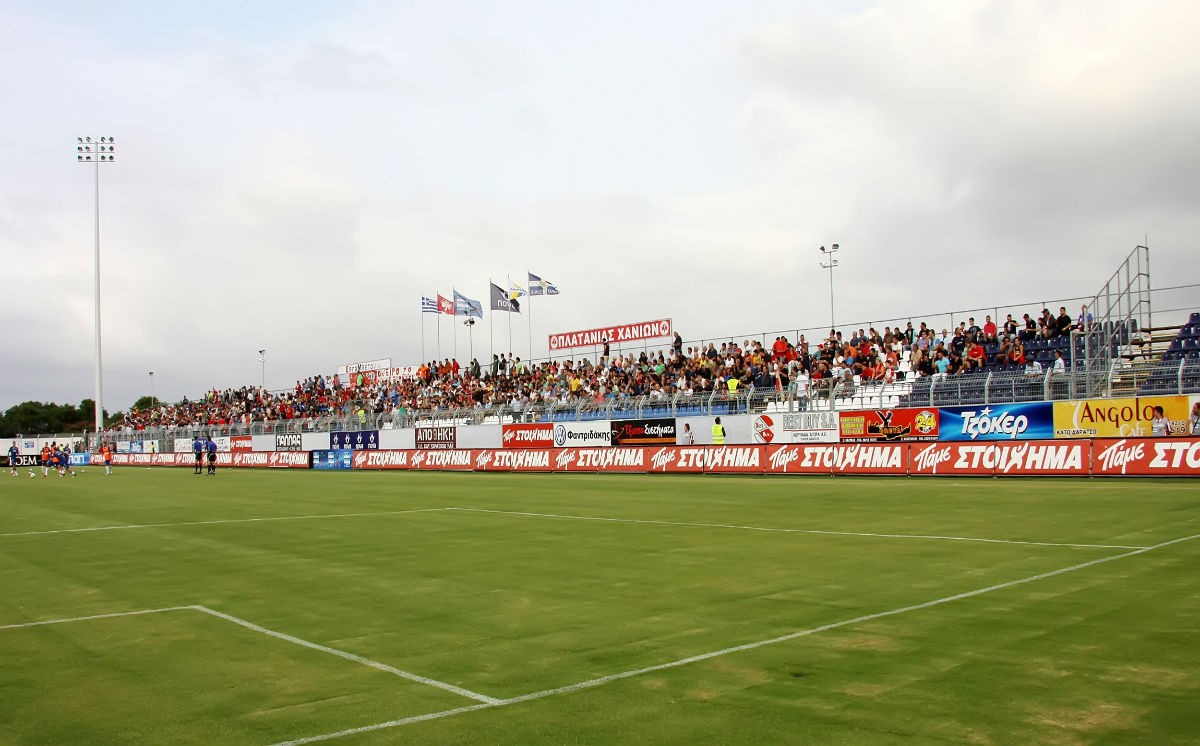 Πανθρακικός - Πλατανιάς στο Δημοτικό Στάδιο Κομοτηνής 