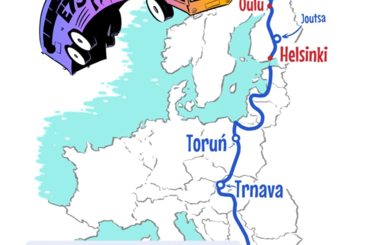 E75 Art Bus στα Χανιά