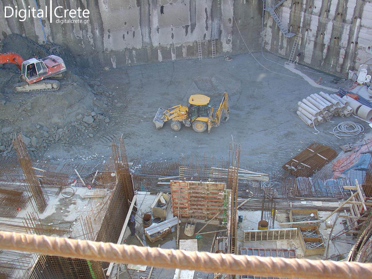 Εργασίες κατασκευής Πολιτιστικού Κέντρου