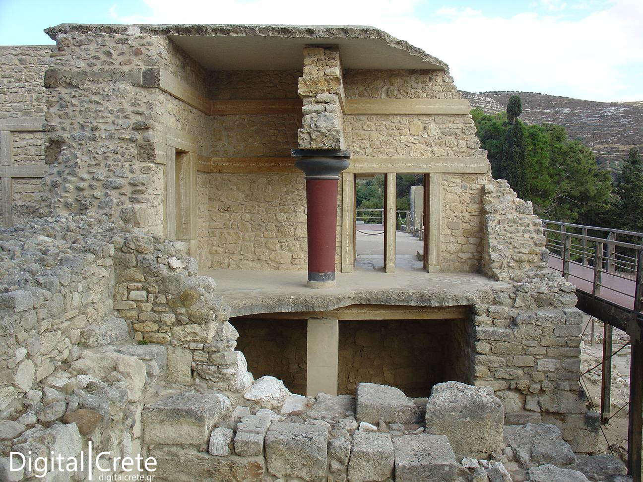 Μια βόλτα στην Κνωσό