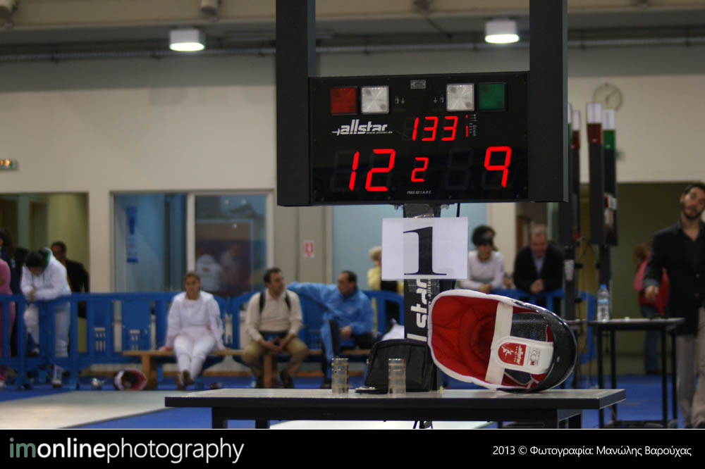 Πανελλήνιο Πρωτάθλημα ξιφασκίας Ανδρών Γυναικών 2013