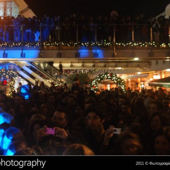 Φωταγώγηση στο Talos Plaza