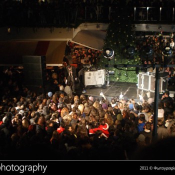 Φωταγώγηση στο Talos Plaza