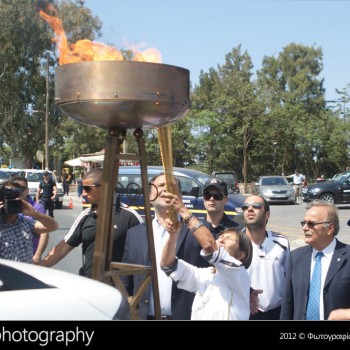 Η Ολυμπιακή Φλόγα στο Ηράκλειο