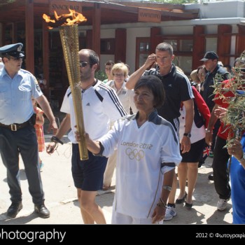 Η Ολυμπιακή Φλόγα στο Ηράκλειο