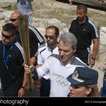 Η Ολυμπιακή Φλόγα στο Ηράκλειο