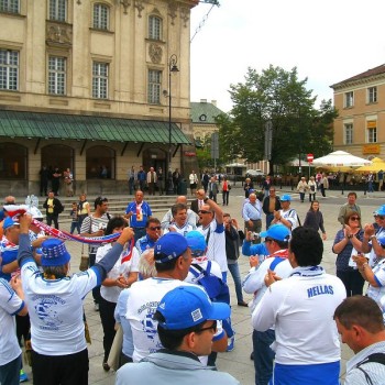 Euro 2012: Με τον Γαλανόλευκο Φάρο στη Βαρσοβία