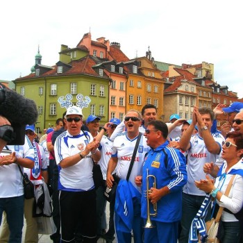 Euro 2012: Με τον Γαλανόλευκο Φάρο στη Βαρσοβία