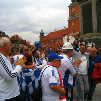 Euro 2012: Με τον Γαλανόλευκο Φάρο στη Βαρσοβία
