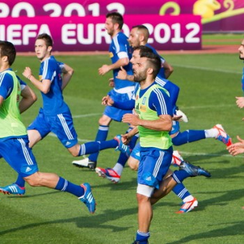 Euro 2012: Η προπόνηση της Εθνικής