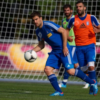 Euro 2012: Η προπόνηση της Εθνικής