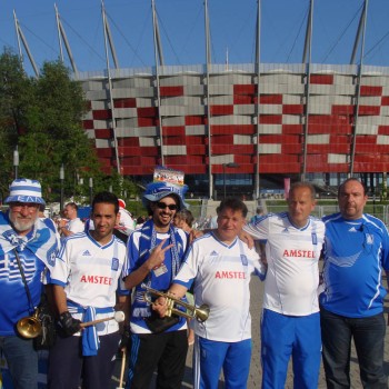 Euro 2012: Εικόνες από την εξέδρα