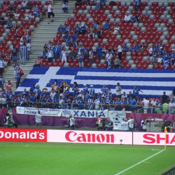 Euro 2012: Εικόνες από την εξέδρα