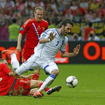 Euro 2012: Ελλάδα - Ρωσία 1-0