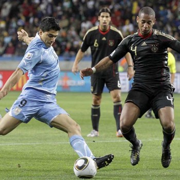 Mundial 2010: Ουρουγουάη - Γερμανία 2-3