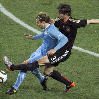 Mundial 2010: Ουρουγουάη - Γερμανία 2-3