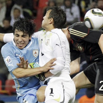 Mundial 2010: Ουρουγουάη - Γερμανία 2-3