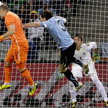 Mundial 2010: Ουρουγουάη - Ολλανδία 2-3