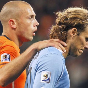 Mundial 2010: Ουρουγουάη - Ολλανδία 2-3