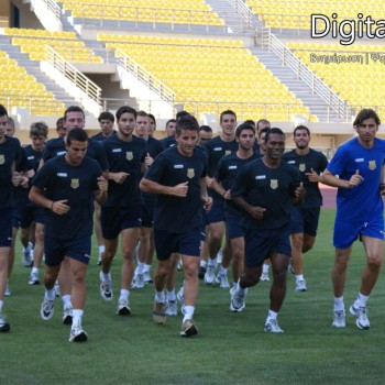 Αγιασμός και πρώτη προπόνηση για τον Εργοτέλη