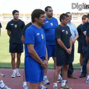 Αγιασμός και πρώτη προπόνηση για τον Εργοτέλη