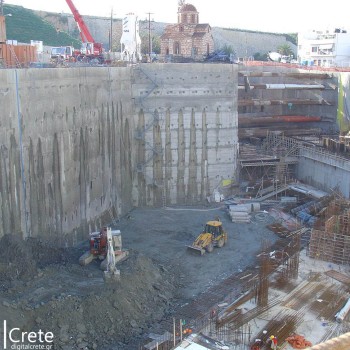 Εργασίες κατασκευής Πολιτιστικού Κέντρου