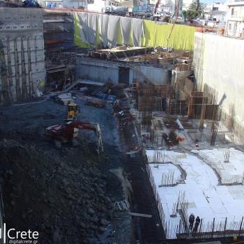 Εργασίες κατασκευής Πολιτιστικού Κέντρου