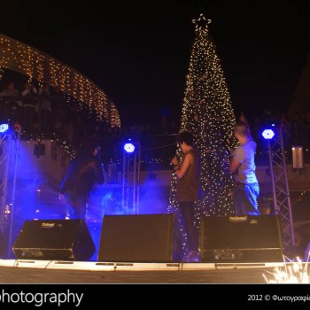 Φωταγώγηση στο Talos Plaza