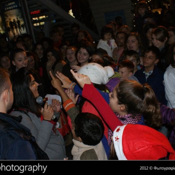 Φωταγώγηση στο Talos Plaza