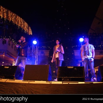 Φωταγώγηση στο Talos Plaza