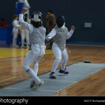 Περιφερειακοί Αγώνες Ξιφασκίας 2012 από τον ΑΟ Θησέα