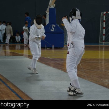 Περιφερειακοί Αγώνες Ξιφασκίας 2012 από τον ΑΟ Θησέα