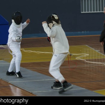 Περιφερειακοί Αγώνες Ξιφασκίας 2012 από τον ΑΟ Θησέα