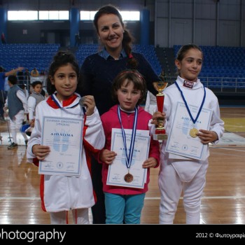 Περιφερειακοί Αγώνες Ξιφασκίας 2012 από τον ΑΟ Θησέα