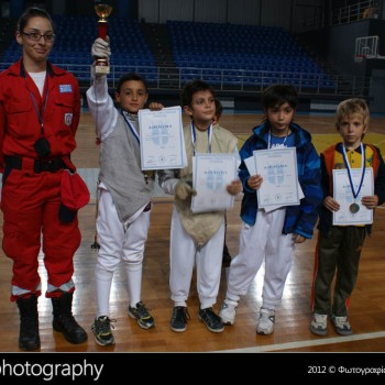 Περιφερειακοί Αγώνες Ξιφασκίας 2012 από τον ΑΟ Θησέα