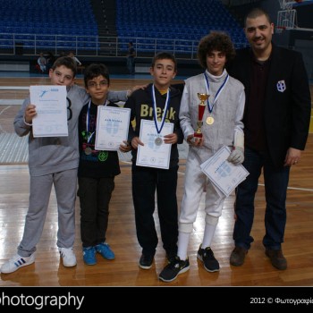 Περιφερειακοί Αγώνες Ξιφασκίας 2012 από τον ΑΟ Θησέα