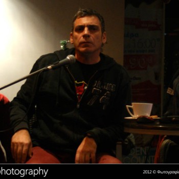 Ο Γιάννης Σερβετάς στο Talos Plaza