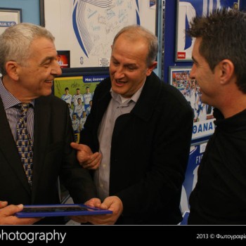 Ζαγοράκης και Νταμπίζας στο μουσείο της Εθνικής