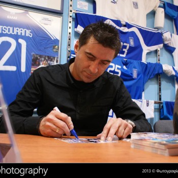 Ζαγοράκης και Νταμπίζας στο μουσείο της Εθνικής