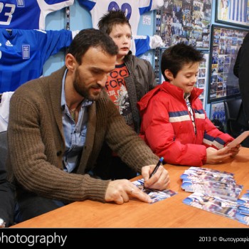 Ζαγοράκης και Νταμπίζας στο μουσείο της Εθνικής