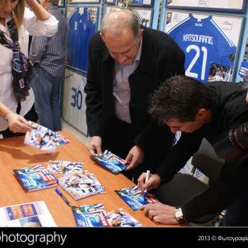 Ζαγοράκης και Νταμπίζας στο μουσείο της Εθνικής