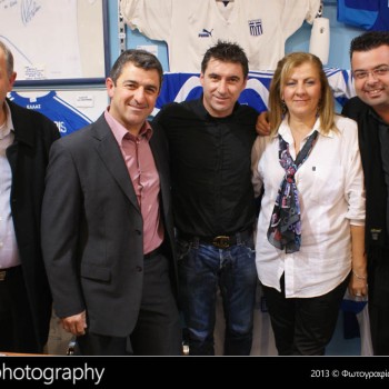 Ζαγοράκης και Νταμπίζας στο μουσείο της Εθνικής