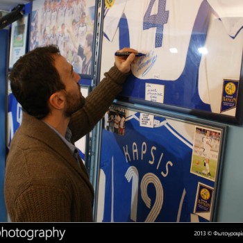 Ζαγοράκης και Νταμπίζας στο μουσείο της Εθνικής