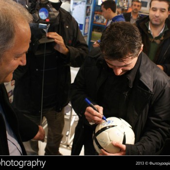 Ζαγοράκης και Νταμπίζας στο μουσείο της Εθνικής