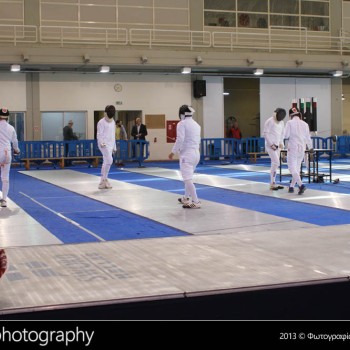 Πανελλήνιο Πρωτάθλημα ξιφασκίας Ανδρών Γυναικών 2013