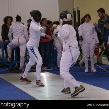 Πανελλήνιο Πρωτάθλημα ξιφασκίας Ανδρών Γυναικών 2013