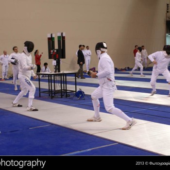 Πανελλήνιο Πρωτάθλημα ξιφασκίας Ανδρών Γυναικών 2013