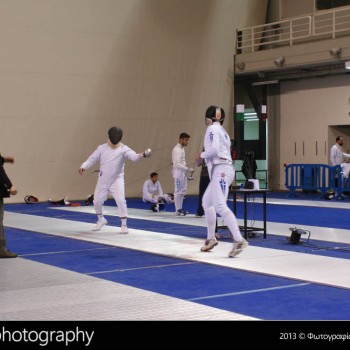 Πανελλήνιο Πρωτάθλημα ξιφασκίας Ανδρών Γυναικών 2013