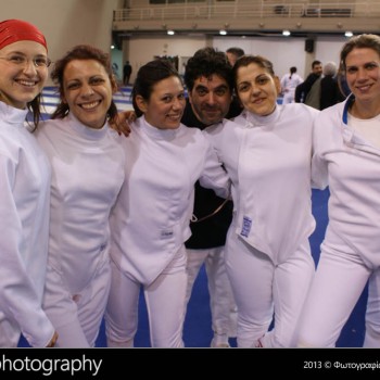 Πανελλήνιο Πρωτάθλημα ξιφασκίας Ανδρών Γυναικών 2013