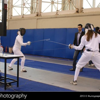 Πανελλήνιο Πρωτάθλημα ξιφασκίας Ανδρών Γυναικών 2013